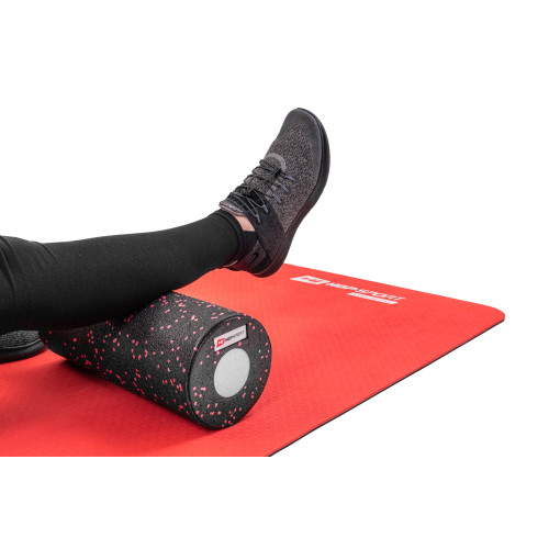 Масажний ролик  Hop-Sport HS-P033DYG EPP 33 см 3 в 1 black-red - фото №2